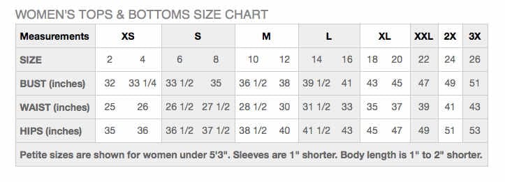 sizing charts for sun protection clothing and sun hats bottoms size chart