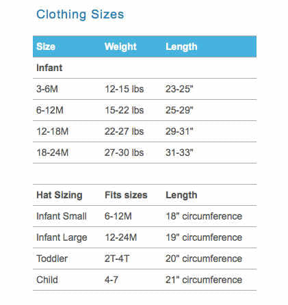 Sizing Charts - SOLTRINO